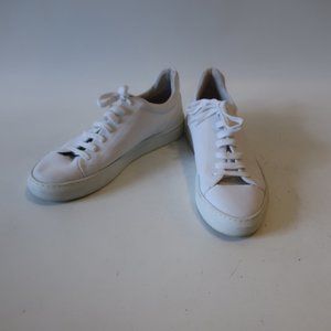 SUPPLY LAB WHITE LACE-UP CASUAL SNEAKER 13D *